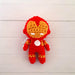 Muñeco Iron Man Amigurumi Tejido - Pipelino 1