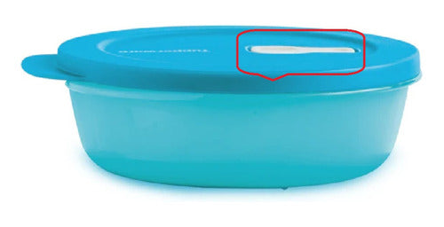 Tupperware® CristalWave 1L Microwave-Safe Container with Valve, BPA-Free 1