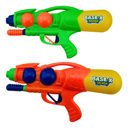 Base-X Water Gun 33cm Kit X2 Summer Pool Shooter 0