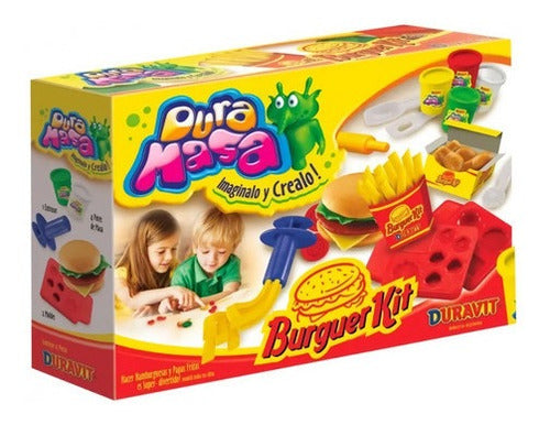 ES DIVERTIDO Dura Masa Duravit Kit Burger Hamburguesa 715 0