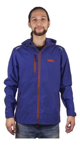 Nexxt Campera Hombre Hayes Softshell Impermeable Micropolar 3