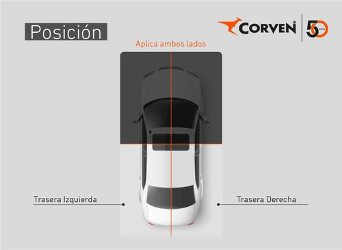 Corven Rodamiento Rueda Trasera Peugeot 504 2.0 G 7