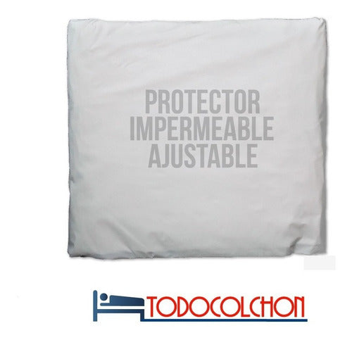 Impermeable Todocolchon Funda Cubrecolchon Protector Impermeable Ajustable Una Plaza 3