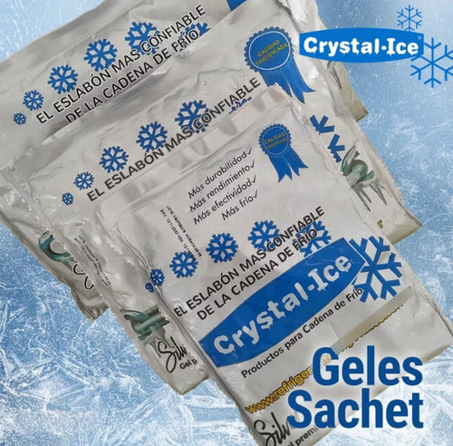 Gel Refrigerante Crystal Ice Hielo Artificial Pack X6 2