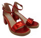Elegant Low Heel Women's Sandals for Parties by Donatta 36
