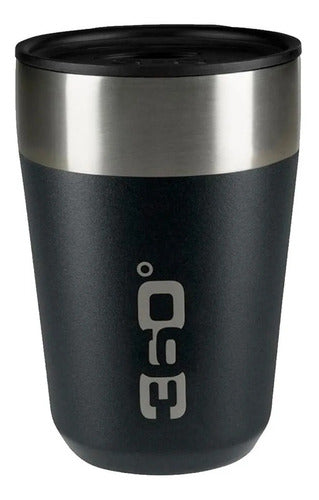 360º Insulated Vacuum Steel Travel Mug 355cc 0