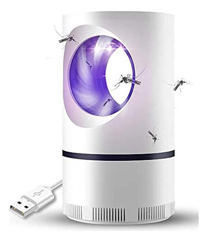 Mata Mosquitos Eléctrico Usb Lámpara Antimosquitos Repelente 1