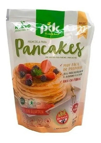 Premezcla P/ Pancakes Pdk Panqueques 300g S/tacc S/azucar Dw 0