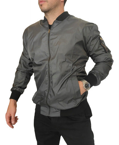 TSB Aviator Bomber Jacket for Men - Windbreaker 4