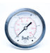 Winters Total Stainless Steel PFP Series Pressure Gauge with Glycerin - Rear Thread 2