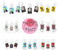 Sakura Artesania Personalized Seven Deadly Sins Keychains Pack of 10 2