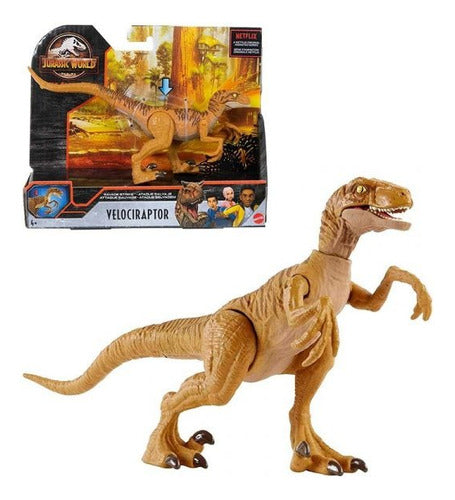 Jurassic World - Velociraptor - Savage Strike - Mattel 1