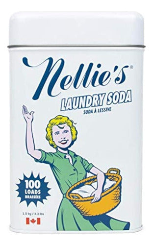 Nellie's Natural Soda Soap for Laundry 33 lbs 0