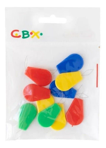 CBX Plastic Needle Threaders - Set of 10 Assorted 1