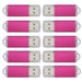 Pega 10 X Pink USB 2.0 Flash Drives 1GB 0