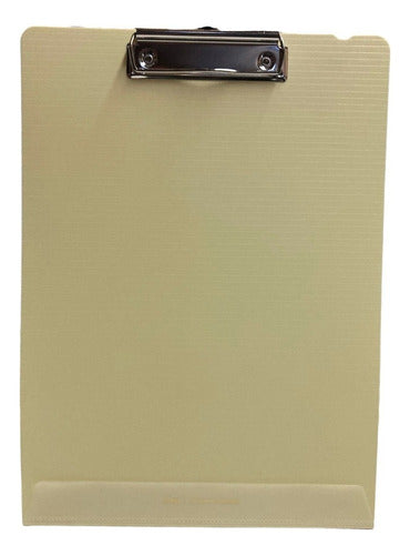 Vertical A4 Document Holder Yellow Pastel - DATABANK 2
