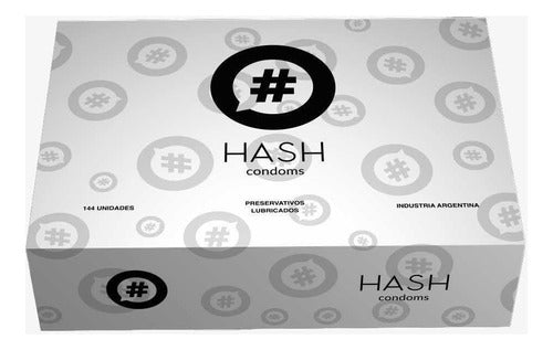 Hash Lubricated Condom X144 0