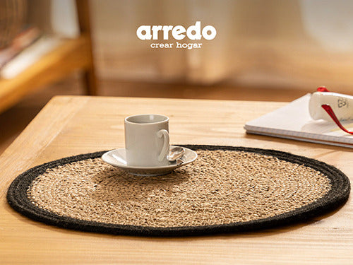 Arredo Portaplato Circular Yute 0