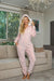 Bianca Secreta Pijama Enterito Mono Bata Bianca Coral Fleece Invierno Mujer 1