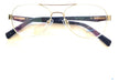 Vinas Eyewear Double Bridge Flexible Temples Small Metal Frame 6