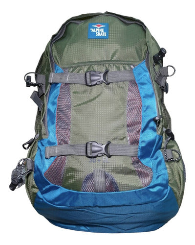 Trekking Backpack Alpine Skate 30 + 5 Lts 16801 Military Green 1