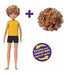 Lovestown Mundo Creable, Kit Basico De Personajes, Muñeca Rubia Con 3