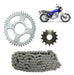 Kit Transmision Suzuki Gn 125 43/14 Sunik Cadena Riffel 0