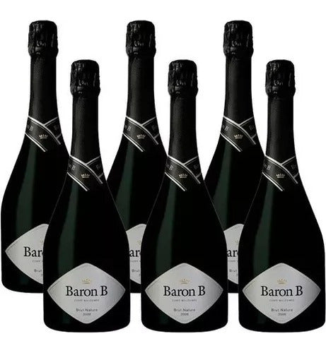 Baron B Brut Nature Champagne X 750 Ml. Caja Pack X 6 U. 0