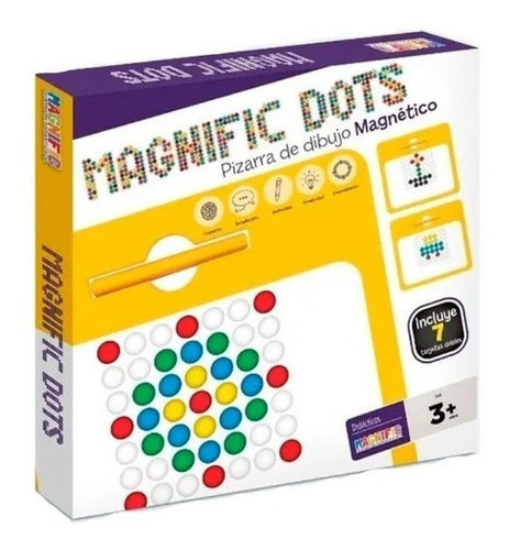 Magnific Dots Magnetic Drawing Board Color 2091 Lloretoys 0