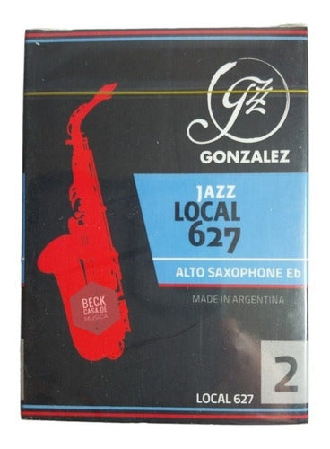 Gonzalez Jazz Local 627 Alto Saxophone Reeds 10 Units 19