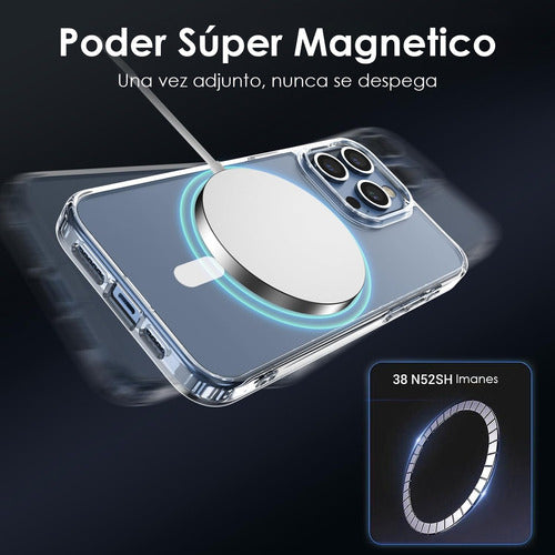 Magnetic Ring iPhone 14 Pro Max Case + Glass Protector 1
