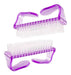 Multimarket 2 Large Nail Cleaning Brushes Russian Manicure Sculpted 4