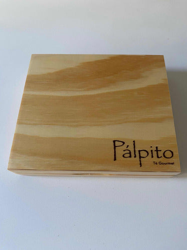 Palpito Gourmet Tea in Tubes and Wooden Box Gift Souvenir 4