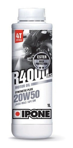 Ipone R4000 RS 4T 20W50 Semi-Synthetic Motorcycle Oil 1L 0