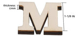 SKIPER Cm 104 Unfinished Wooden Letters for Crafts 2