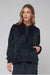 Luz de Mar Plush Velvet Hoodie and Kangaroo Pocket Sweatshirt for Women 6