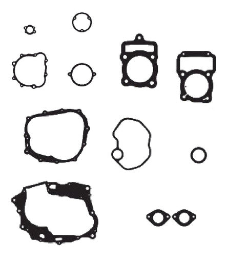 Alfa Complete Engine Gasket Set for Corven Triax 150 0