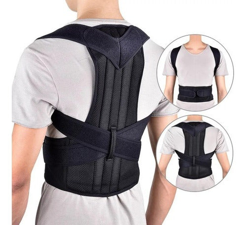 TECNOLOGÍA HV Corrector Postura Faja Lumbar Espalda Y Hombros Ortopedica 1