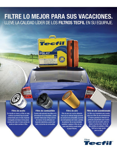 Tecfil Filtro De Cabina Toyota Hilux 2.8tdi 16v 2016 2