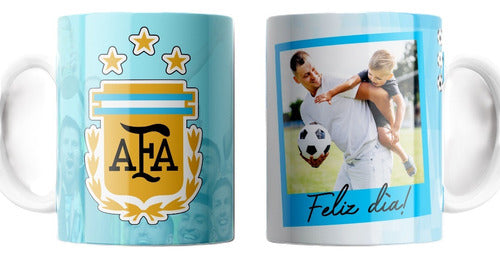 Plantillas Tazas Dia Del Padre Futbol Foto Sublimar #17 0