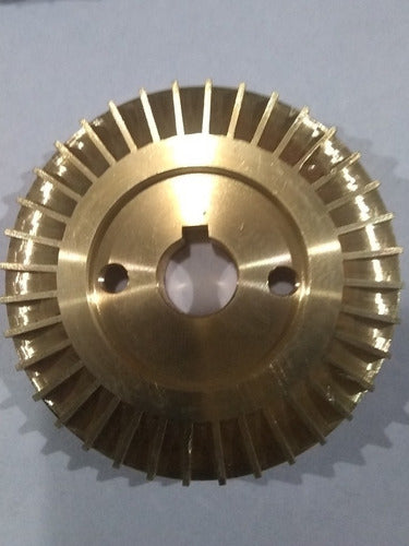 Generic Bronze Impeller for Peripheral Pump 0.5hp 2