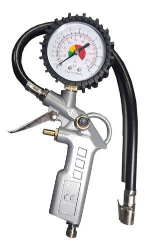 Dugaso Inflating Gun with Manometer for Compressor Lacueva 0