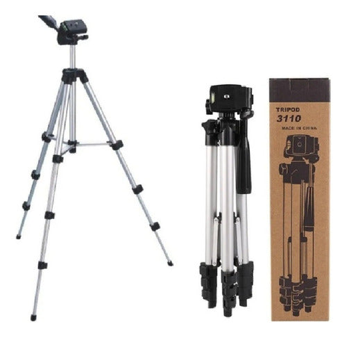 TF 3110 Camera and Cell Phone Tripod Extending to 1.02m 0