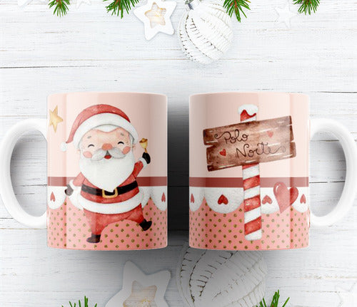 Plantillas Tazas Navidad Diseños Para Sublimar #tn14 4