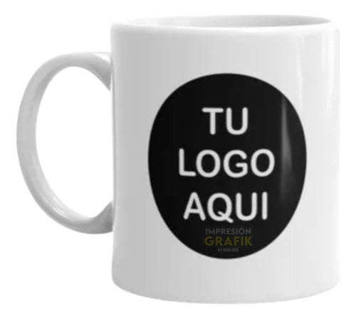 Impresion Grafik Customized Ceramic Mug With Photo, Phrase, Logo, Design 0