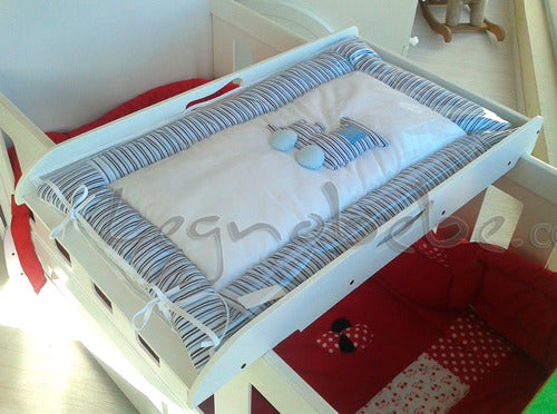 Cambiador Rigido Antivuelco Madera Fabrica Legnobebe C/envio 1