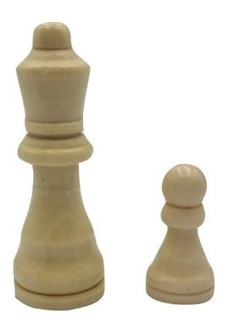 Large Wooden Chess Board 40 x 40 cm 3