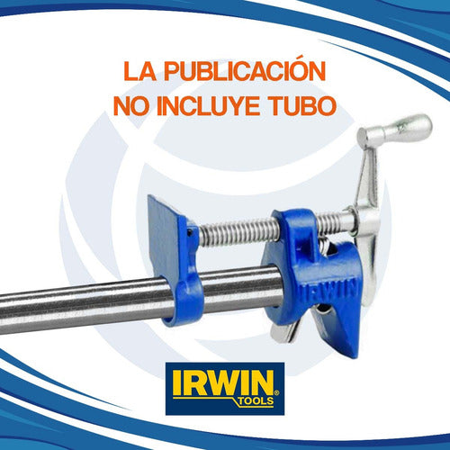 Prensa Sargento Para Caño Tubo De 3/4 Irwin 224134 * 3