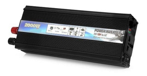 Inversor Conversor Power Inverter 2000w 12v.cc. A 220v. Ca. 0