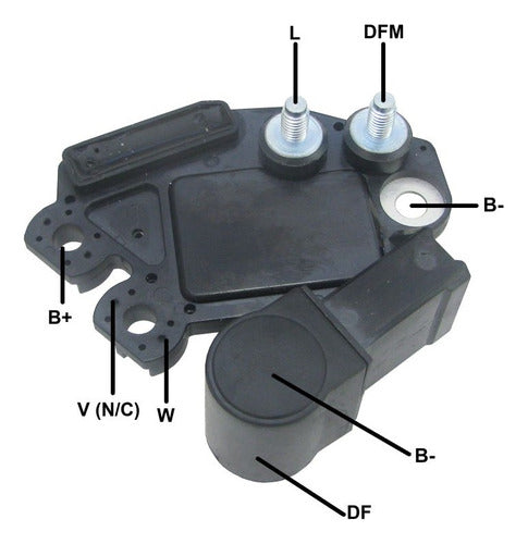 Regulador Valeo (12v) Gauss Citroen C3 03-05 0